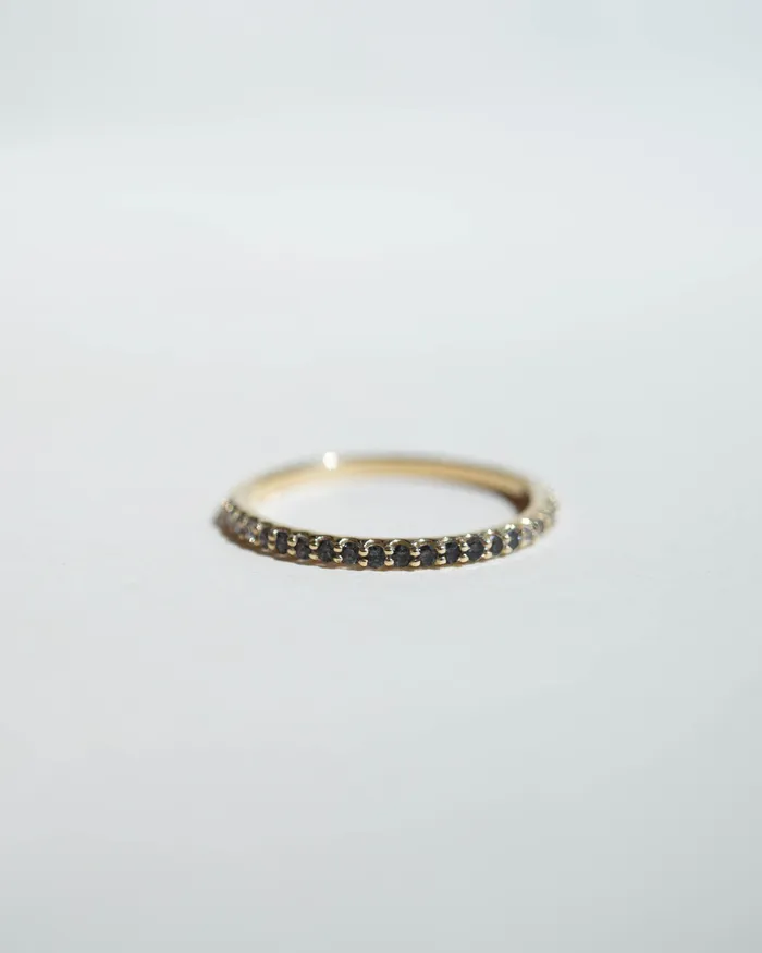 Foe Dear Rings Leilah Ring Black Diamonds