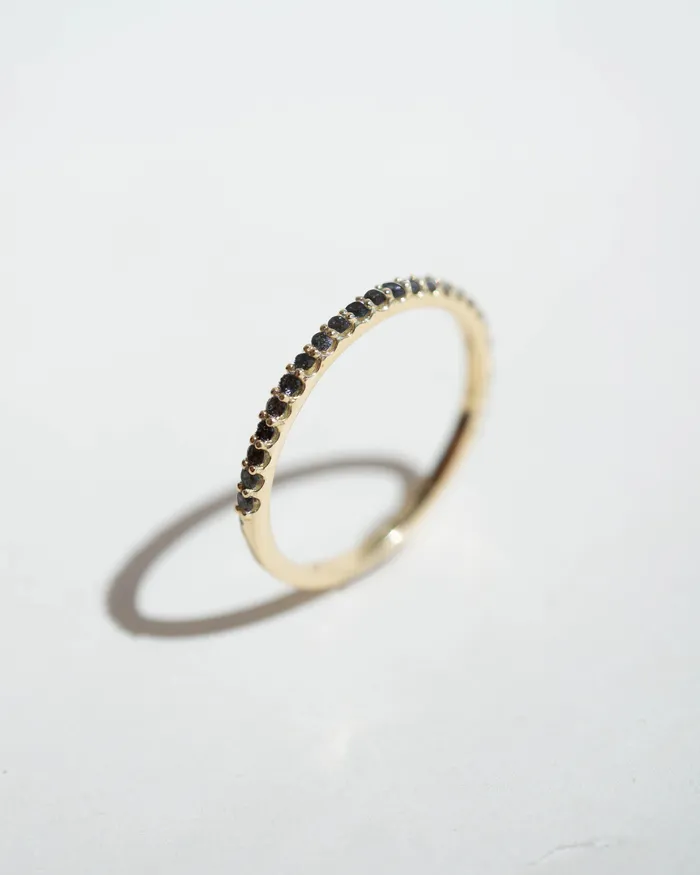 Foe Dear Rings Leilah Ring Black Diamonds