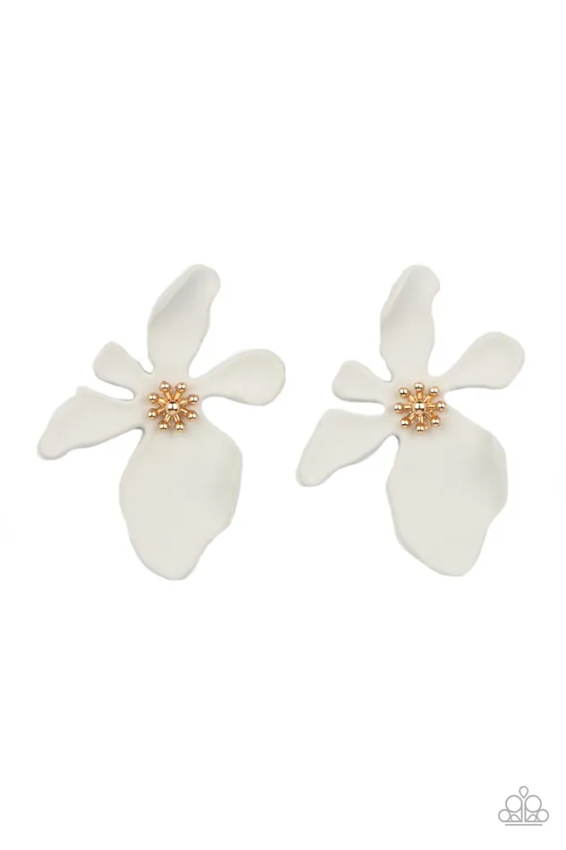Paparazzi Accessories Rings Hawaiian Heiress White