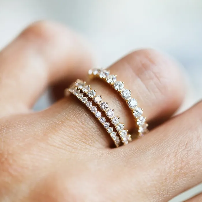 Rings Consider Bridal Small Auk Band Lab Grown Rings Consider Bridal Small Auk Band Lab Grown