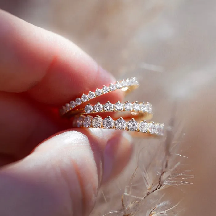 Rings Consider Bridal Small Auk Band Lab Grown Rings Consider Bridal Small Auk Band Lab Grown