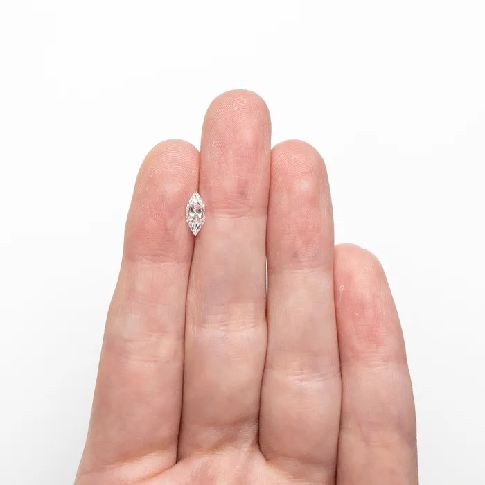 Rings Misfit Diamonds White Brilliant Diamond 066ct Modified Marquise