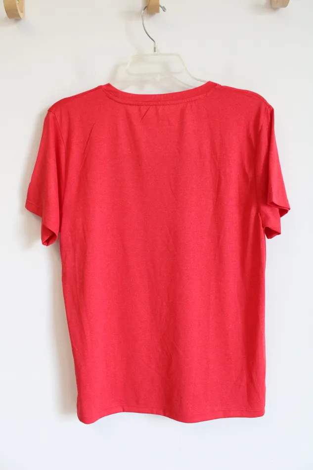 Russell Red New Mexico Lobos Shirt Youth XL 1416 Russell Earrings