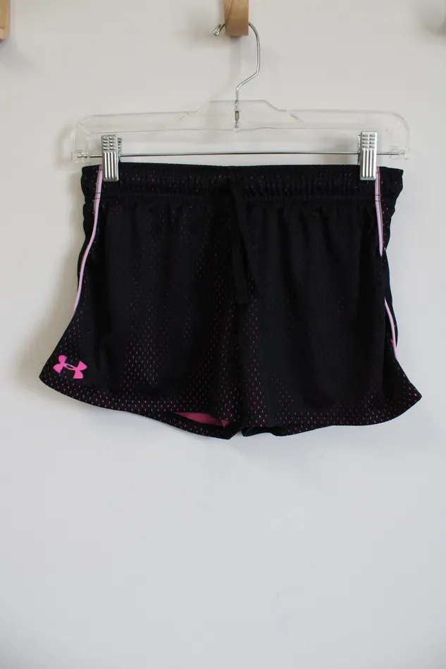 Under Armour Necklaces Under Armour Loose Black and Pink Shorts 14