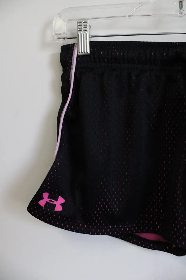 Under Armour Necklaces Under Armour Loose Black and Pink Shorts 14