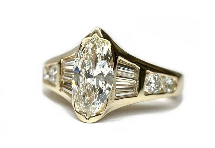 14K Yellow Gold Diamond Ring Donald Haack Diamonds Rings 14K Yellow Gold Diamond Ring Donald Haack Diamonds Rings