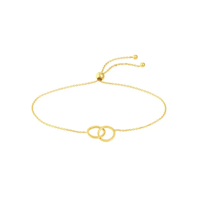 Bracelets Alexis Jae Interlocking Circles Chain Bracelet