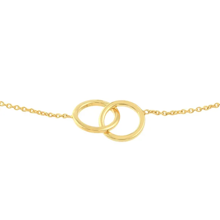 Bracelets Alexis Jae Interlocking Circles Chain Bracelet