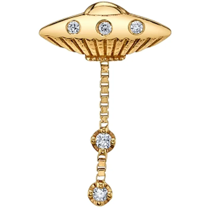 Close Encounter Threaded End in Gold with DIAMONDS Body Vision BVLA Earrings Close Encounter Threaded End in Gold with DIAMONDS Body Vision BVLA Earrings
