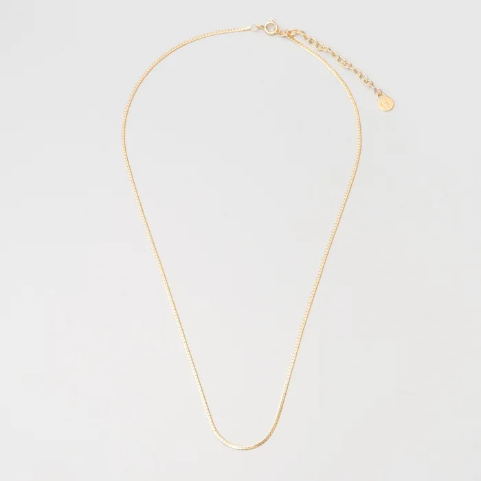 fejn KS Necklaces small flat choker necklace