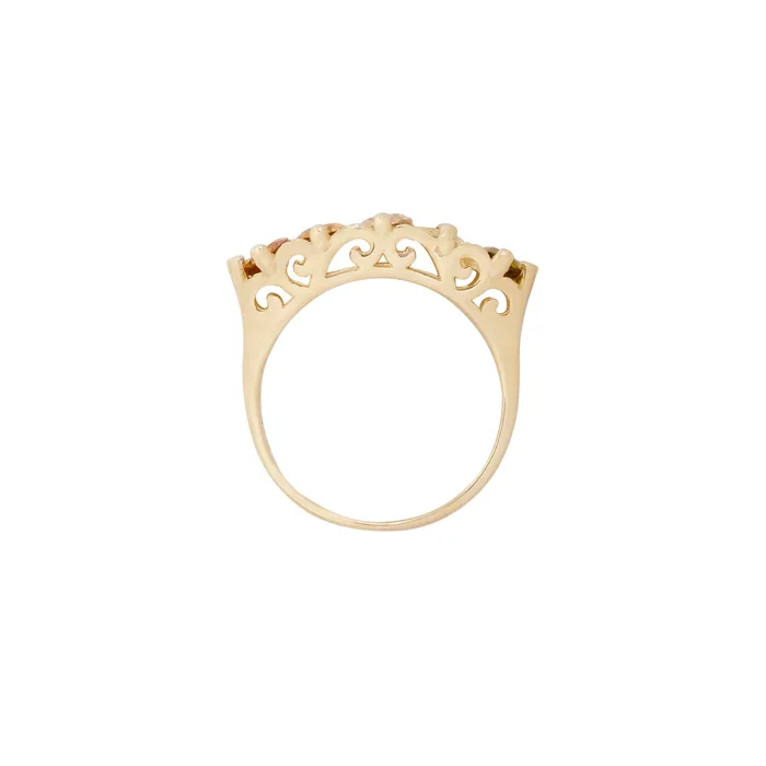 Fox Bond Originals The FB Leafy Ombre Ring Rings