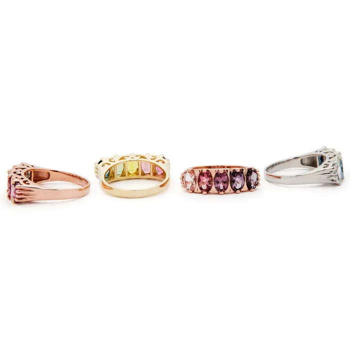 Fox Bond Originals The FB Leafy Ombre Ring Rings