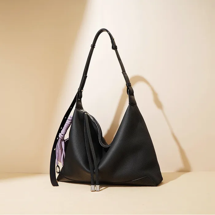 Genuine Leather Bags Earrings Bella