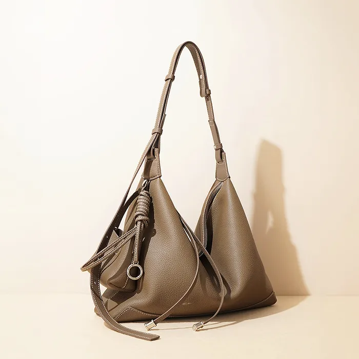 Genuine Leather Bags Earrings Bella