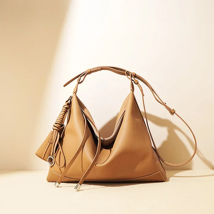 Genuine Leather Bags Earrings Bella
