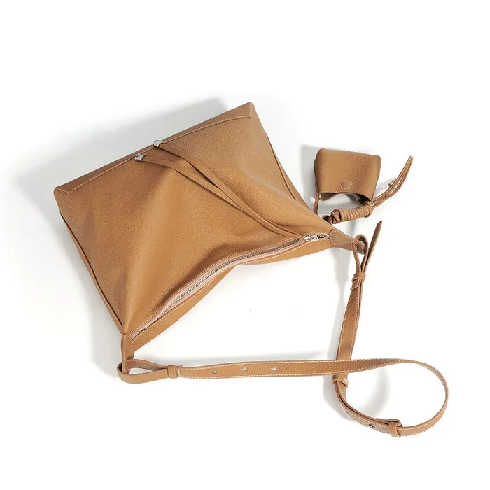 Genuine Leather Bags Earrings Bella