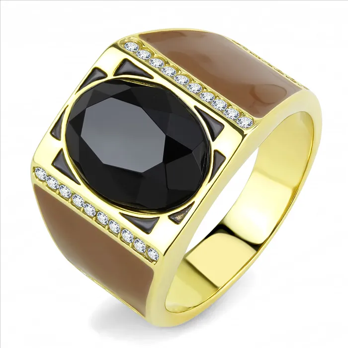 Rings Green CJE3465 Wholesale Mens Stainless Steel Jet Synthetic Onyx Oval Ring Rings Green CJE3465 Wholesale Mens Stainless Steel Jet Synthetic Onyx Oval Ring