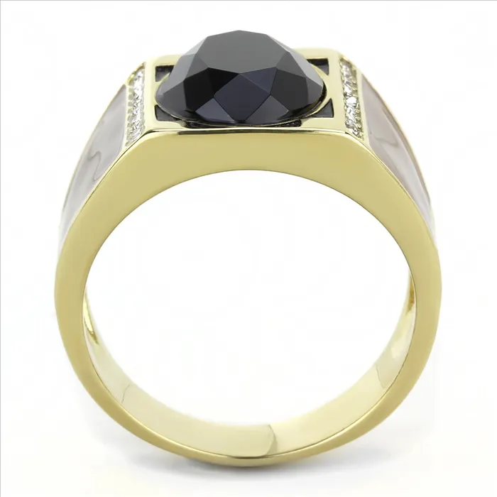 Rings Green CJE3465 Wholesale Mens Stainless Steel Jet Synthetic Onyx Oval Ring Rings Green CJE3465 Wholesale Mens Stainless Steel Jet Synthetic Onyx Oval Ring