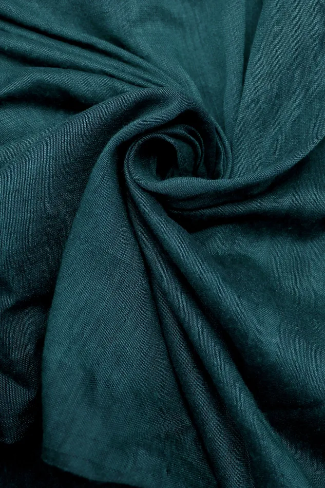 Rings Teejh Teejh Anchor Peacock Blue Mulmul Cotton Saree