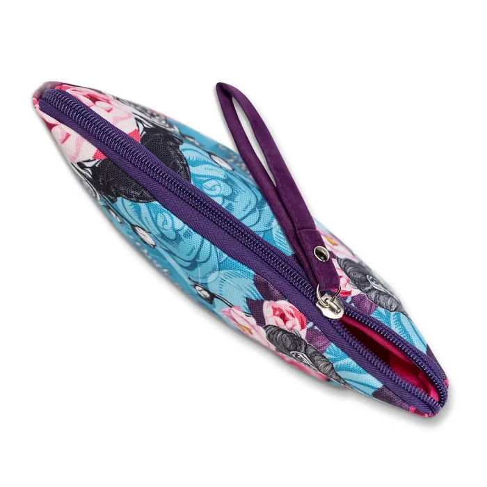 Rings Zapps Clothing BB Flower Skull Makeup Bag
