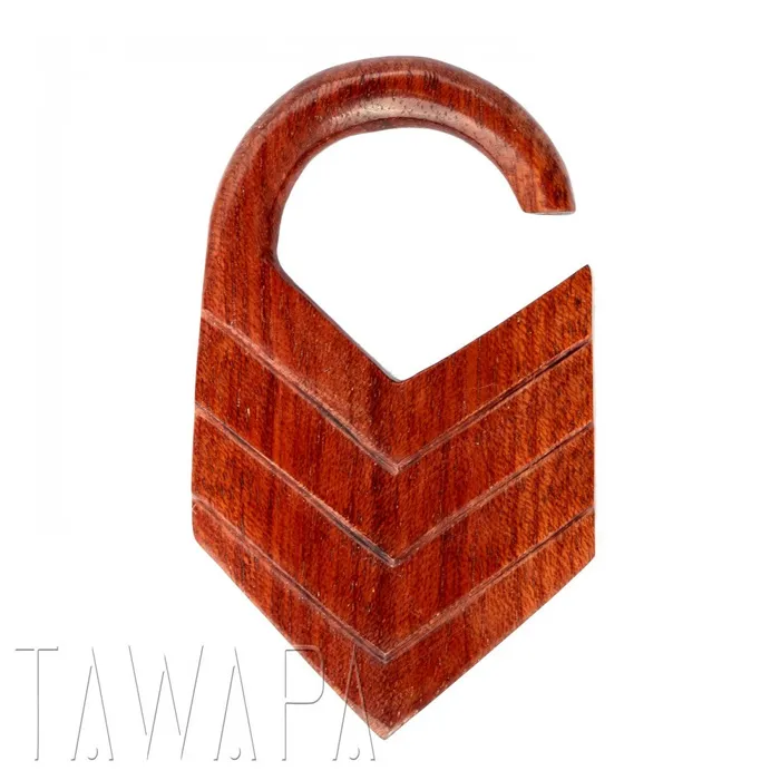 Solid Chevron Tawapa Earrings