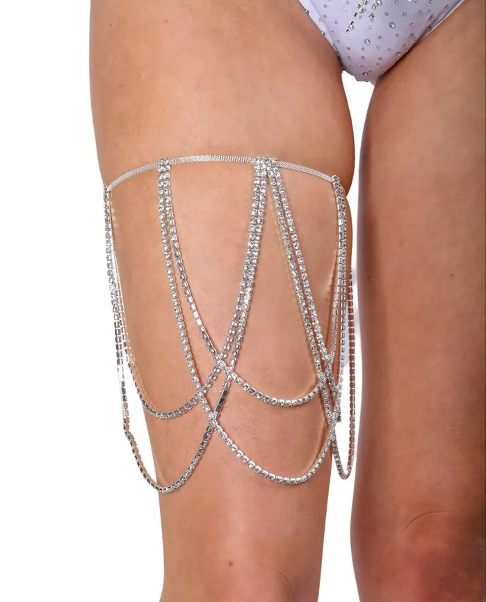 THE LUMI SHOP Earrings Crystal Rhinestone Leg Wrap