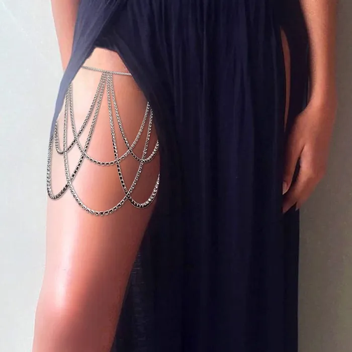 THE LUMI SHOP Earrings Crystal Rhinestone Leg Wrap