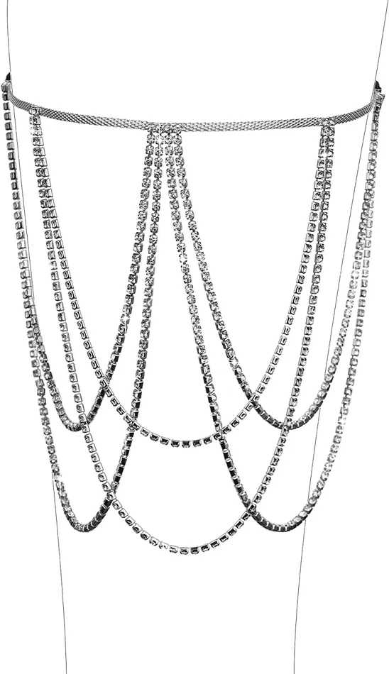 THE LUMI SHOP Earrings Crystal Rhinestone Leg Wrap