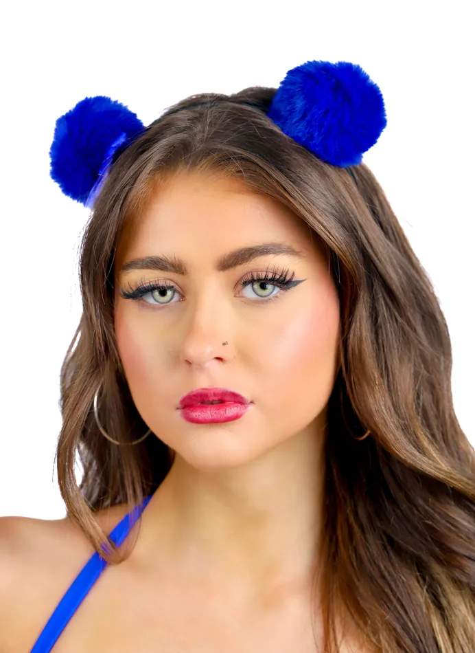 THE LUMI SHOP Rings Royal Blue Bear Headband
