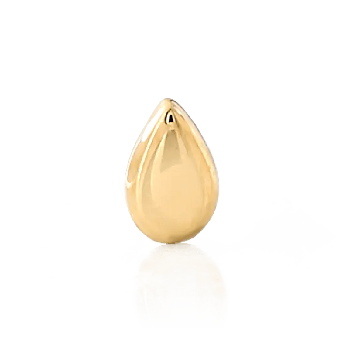 Body Vision Flat Teardrop Earrings