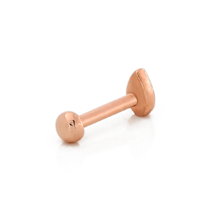 Body Vision Flat Teardrop Earrings