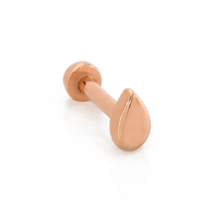 Body Vision Flat Teardrop Earrings