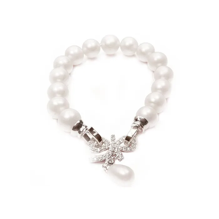 Bracelets Pearly Lustre Elegant Freshwater Pearl Bracelet WB00004