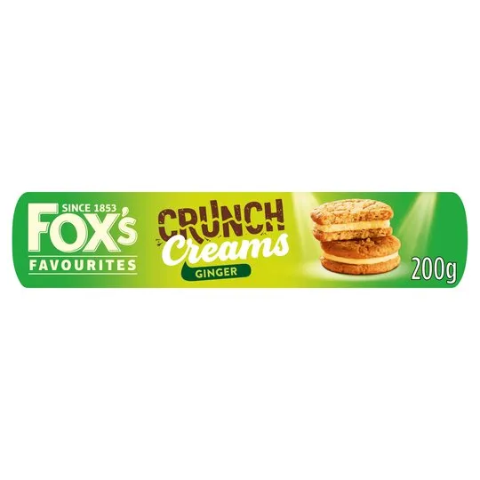 Earrings Ramsden International Foxs Ginger Crunch Creams 200g
