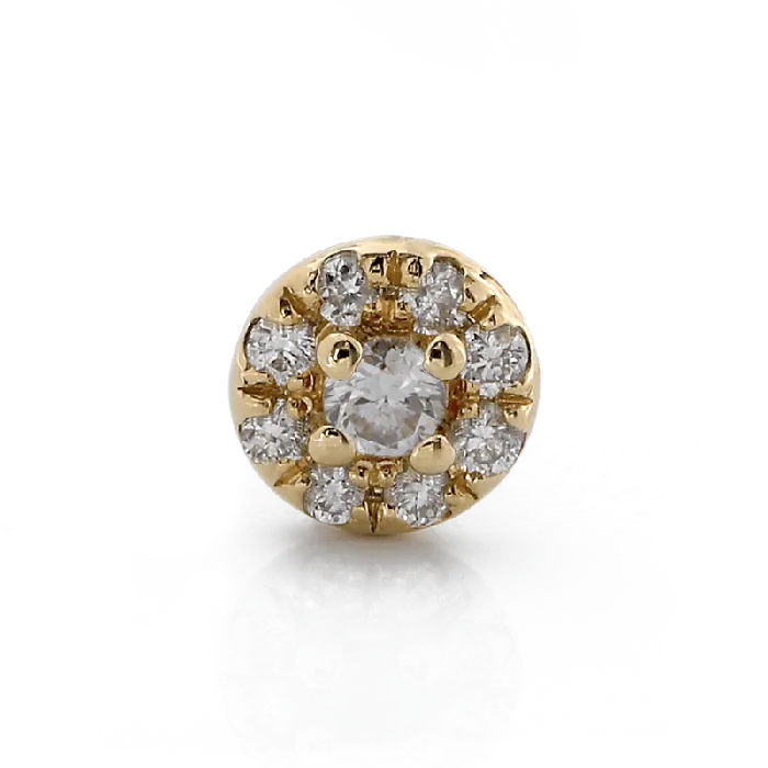 Round with Colored Gemstone Diamond Suzanne Kalan Rings