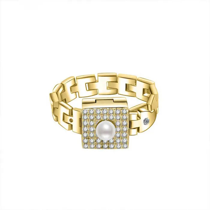 Top Grade Freshwater Pearl Ring WR00145 CONNECT Pearly Lustre Rings
