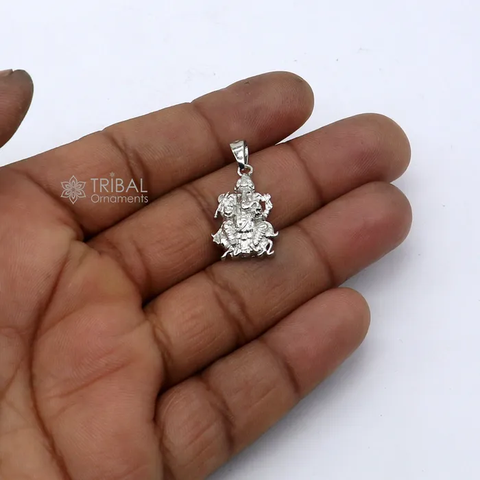TRIBAL ORNAMENTS 925 sterling silver Lord GANESHA unique design pendant necklace Lord Ganesha unique style handmade pendant for unisex Nsp818 Necklaces TRIBAL ORNAMENTS 925 sterling silver Lord GANESHA unique design pendant necklace Lord Ganesha unique style handmade pendant for unisex Nsp818 Necklaces