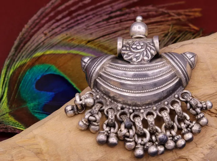 TRIBAL ORNAMENTS Necklaces 925 Sterling silver handmade gorgeous amulet pendant oxidized customized pendant belly dance temple jewelry bellydance rajasthan india nsp13 TRIBAL ORNAMENTS Necklaces 925 Sterling silver handmade gorgeous amulet pendant oxidized customized pendant belly dance temple jewelry bellydance rajasthan india nsp13
