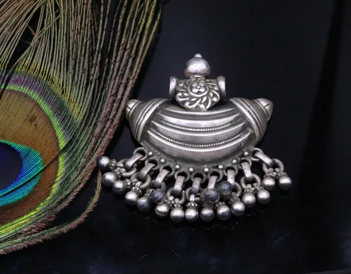 TRIBAL ORNAMENTS Necklaces 925 Sterling silver handmade gorgeous amulet pendant oxidized customized pendant belly dance temple jewelry bellydance rajasthan india nsp13 TRIBAL ORNAMENTS Necklaces 925 Sterling silver handmade gorgeous amulet pendant oxidized customized pendant belly dance temple jewelry bellydance rajasthan india nsp13