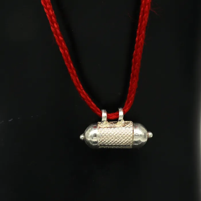 TRIBAL ORNAMENTS Necklaces Handmade vintage customized design sterling silver amulet pendant box pendant container pendant excellent personalized gifting nsp412 TRIBAL ORNAMENTS Necklaces Handmade vintage customized design sterling silver amulet pendant box pendant container pendant excellent personalized gifting nsp412