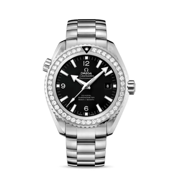 Bracelets Omega Omega Seamaster 46mm Watch Ref 23215462101001 Black Index Dial Diamond Bezel Stainless Steel Bracelet Bracelets Omega Omega Seamaster 46mm Watch Ref 23215462101001 Black Index Dial Diamond Bezel Stainless Steel Bracelet