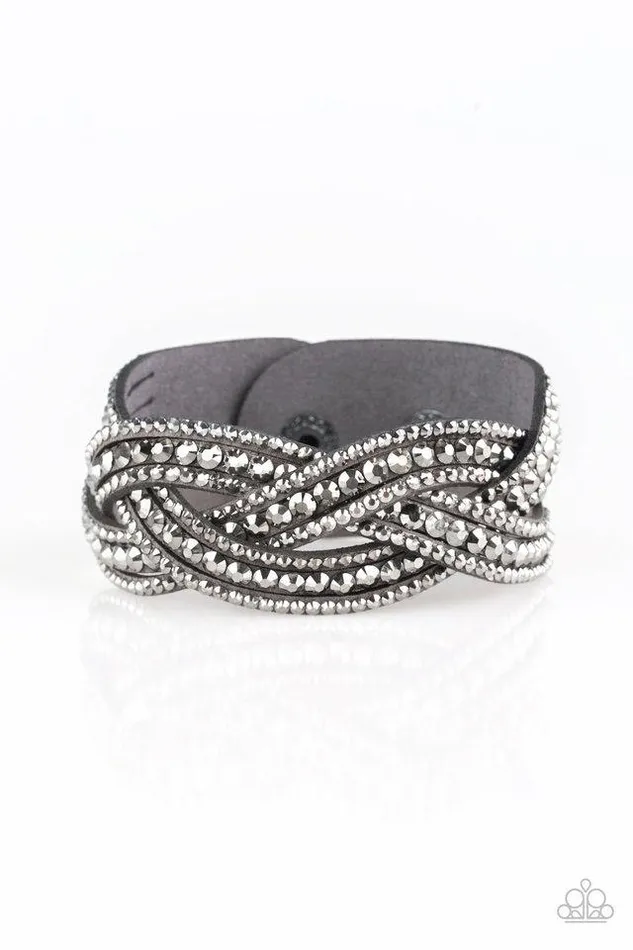 Bracelets Paparazzi Bracelet Bring On The Bling Silver Paparazzi Jewelry