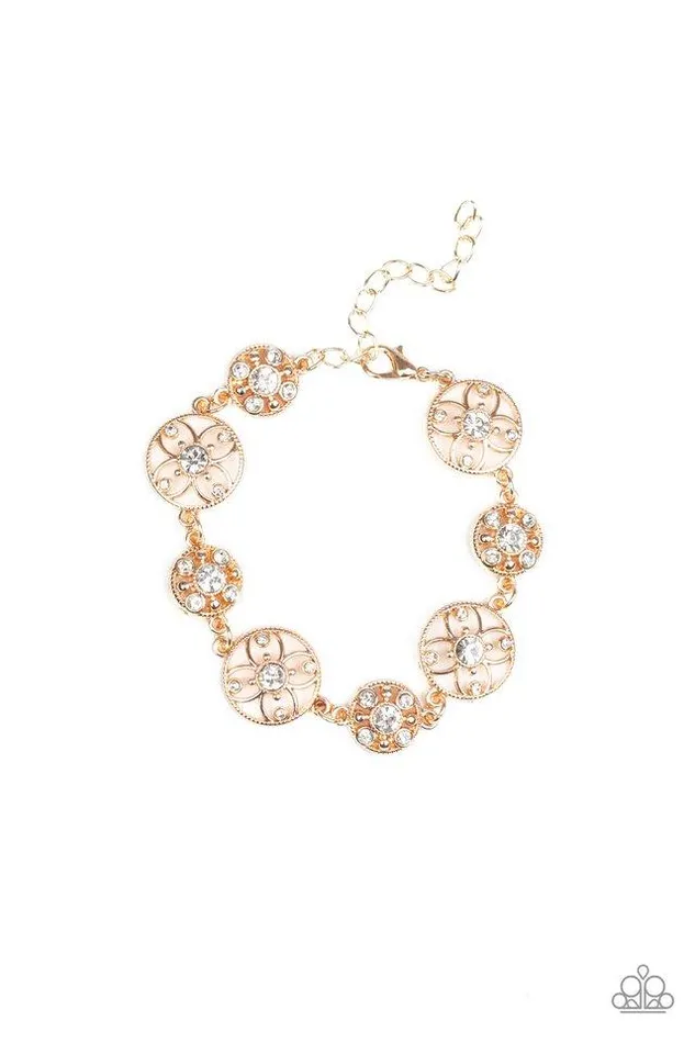 Bracelets Paparazzi Bracelet Flowery Fashion Rose Gold Paparazzi Jewelry