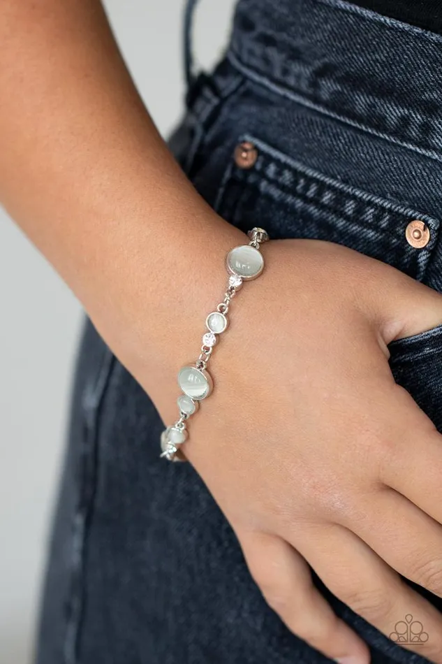 Bracelets Paparazzi Bracelet Storybook Beam White Paparazzi Jewelry