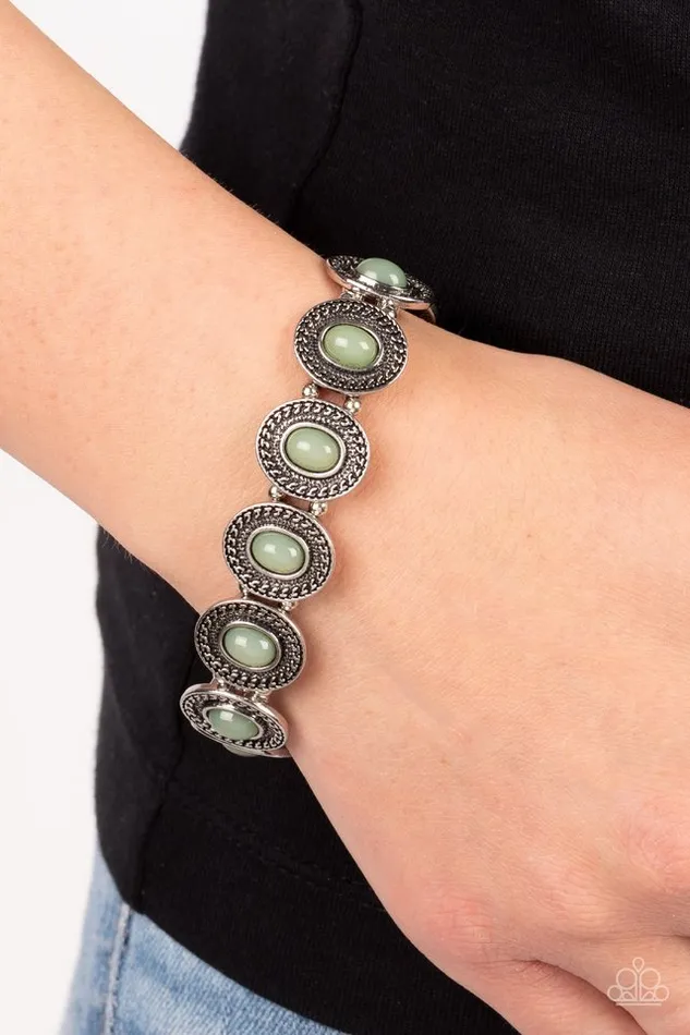 Bracelets Paparazzi Jewelry Paparazzi Bracelet Dainty Delight Green