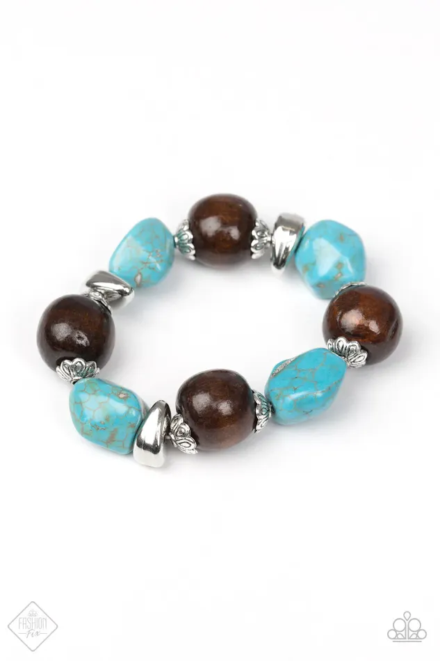 Bracelets Paparazzi Jewelry Paparazzi Bracelet Gorgeously Grounded Blue