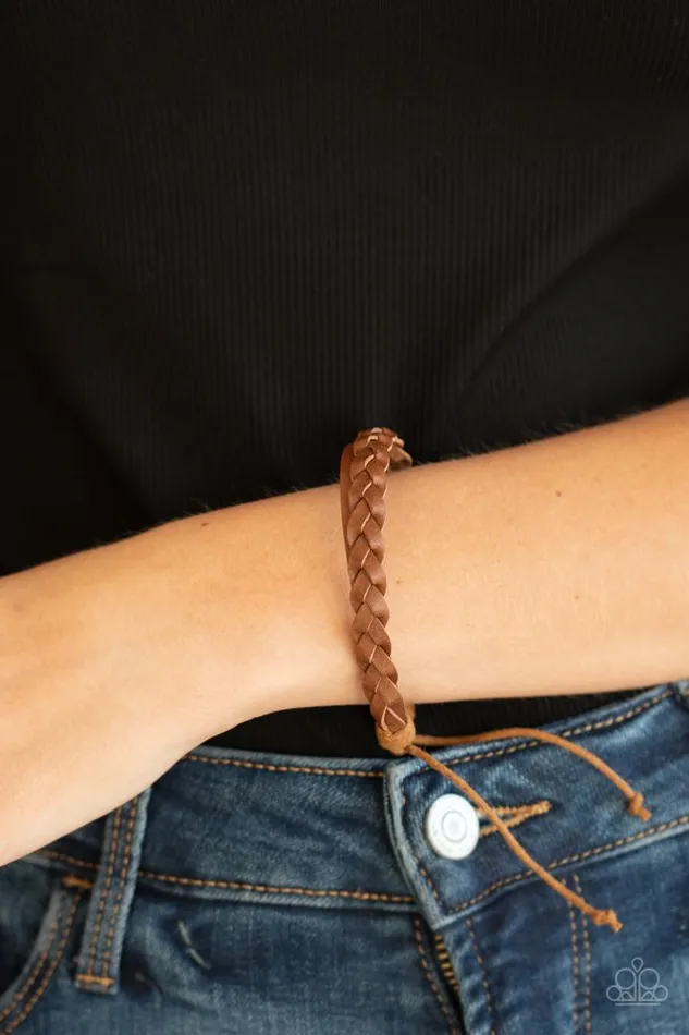 Bracelets Paparazzi Jewelry Paparazzi Bracelet Homespun Harmony Brown