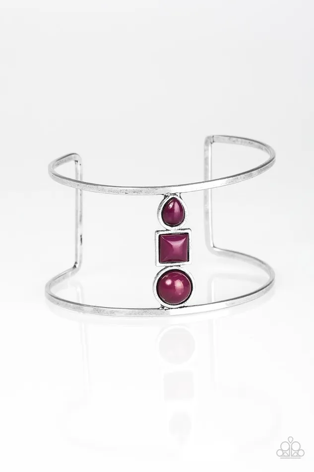 Bracelets Paparazzi Jewelry Paparazzi Bracelet Sahara Siren Purple