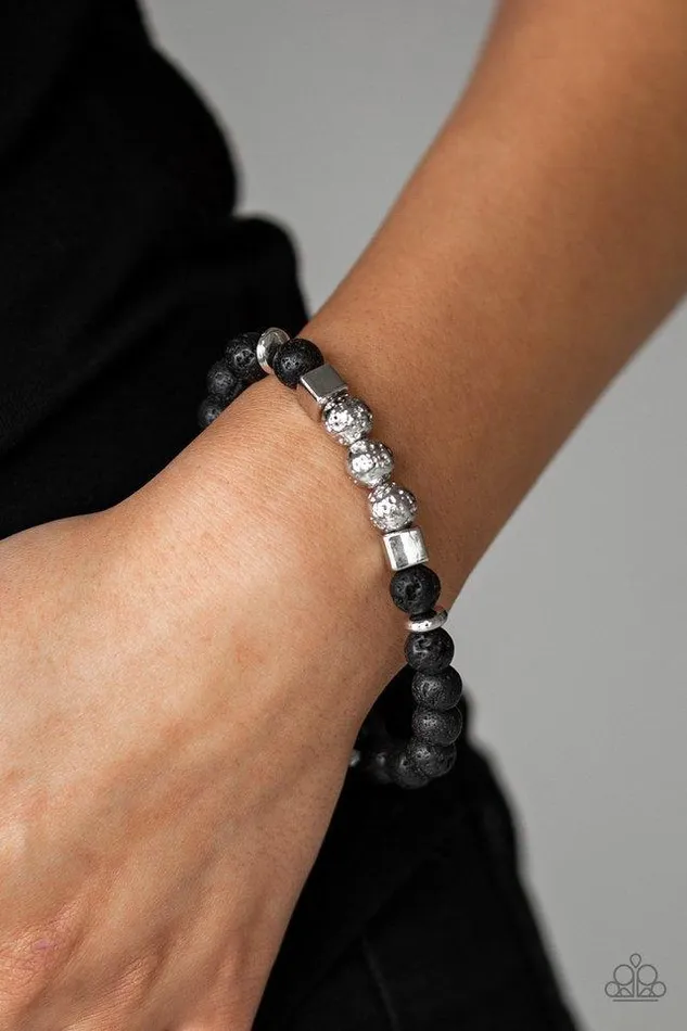 Bracelets Paparazzi Jewelry Paparazzi Bracelet SENSEI and Sensibility Black