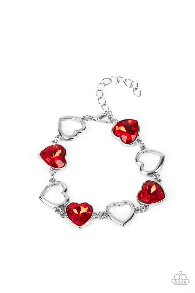 Bracelets Paparazzi Jewelry Paparazzi Bracelet Sentimental Sweethearts Red Bracelets Paparazzi Jewelry Paparazzi Bracelet Sentimental Sweethearts Red